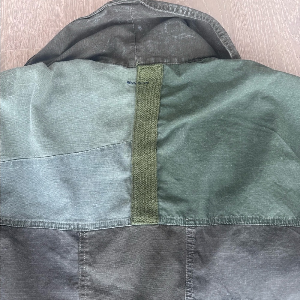 Anthropologie Hei Hei Patchwork Kimono Jacket Green M\L - Picture 9 of 10